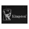 Kingston Kingston | KC600 | 256 GB | Format SSD 2,5" | Interfejs SSD SATA | Prędkość odczytu 550 MB/s | Prędkość zapisu 500 MB/s