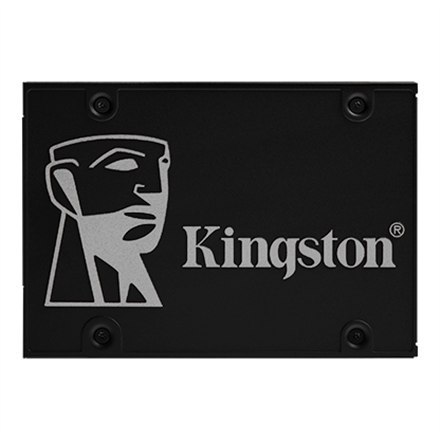 Kingston Kingston | KC600 | 256 GB | Format SSD 2,5" | Interfejs SSD SATA | Prędkość odczytu 550 MB/s | Prędkość zapisu 500 MB/s