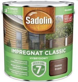 SADOLIN SADOLIN IMPREGNAT CLASSIC HYBRYDOW 7 LAT ORZECH CIEMNY 0.75L