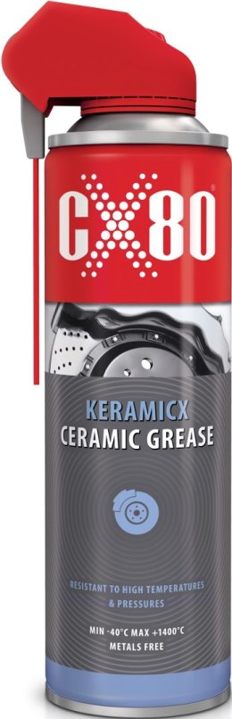 CX-80 SMAR CERAMICZNY KERAMICX DO ŚRUB DUO-SPRAY 500ML