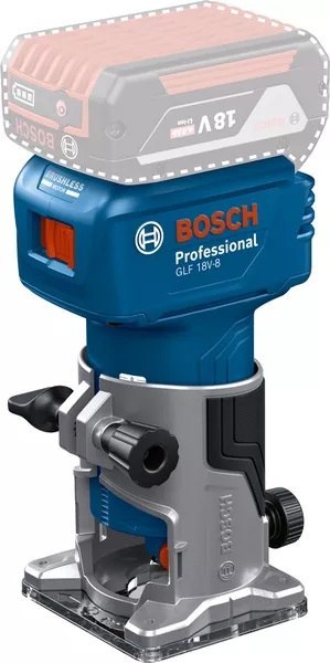 BOSCH FREZARKA GÓRNOWRZECIONOWA AKUMULATOROWA GLF 18V-8 0*AH