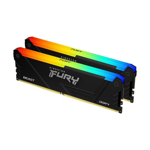 KINGSTON DDR4 32GB 3200MT/s CL16 DIMM (Kit of 2) FURY Beast RGB