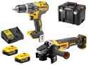 DEWALT ZEST. ELEKTRONARZĘDZI AKUM. DCD796+DCG405 2*5.0AH