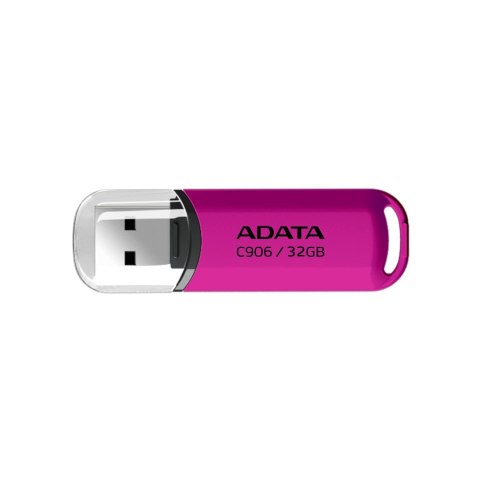 ADATA Pamięć USB ADATA C906 32GB Różowa