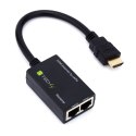 Techly IDATA EXT-E30D rozgałęziacz telewizyjny HDMI