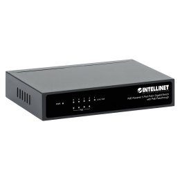 INTELLINET SWITCH GIGABIT 5XPOE PASSTHROUGH ZASILANY POE LUB AC, 68W 561082