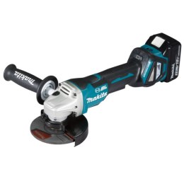 MAKITA SZLIFIERKA KĄTOWA AKUMULATOROWA 125MM BLDC 18V 2*5.0AH AWS