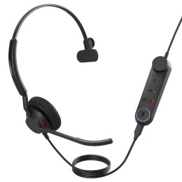 Jabra 5093-299-2119 słuchawki/zestaw słuchawkowy Przewodowa Opaska na głowę Biuro/centrum telefoniczne USB Typu-A Czarny