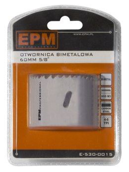 EPM OTWORNICA BI-METALOWA 60MM UCHWYT 5/8''