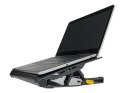 Targus Targus Stand | Chill Mat with 4 USB-A Port Hub - for up to 16-inch Laptops | Black/Grey