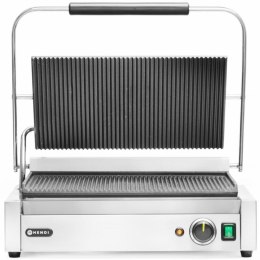 Grill elektryczny kontaktowy XL Pianini 548 x 415 mm 2700 W - Hendi 263624