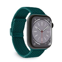 ND38_PUAW40LOOPDKGRN Puro Loop Band - Pleciony pasek do Apple Watch 38/40/41 mm (zielony)