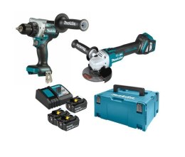 MAKITA ZESTAW COMBO LI-LON 18V DDF486+DGA513 3*5.0AH