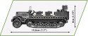 COBI HC WWII SD.KFZ.7 Half-Track 439kl 2275