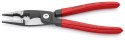 KNIPEX SZCZYPCE DO PRAC ELEKTROINSTALACYJNYCH 200 MM, 6W1