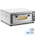 Piec do pizzy elektryczny z kamieniem szamotowym na 4 pizze śr. 30 cm 4200 W