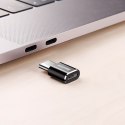 Adapter Mini przejściówka z micro USB na USB-C - czarny