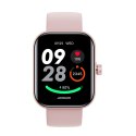 Smartwatch Fit-Life JR-FT5 Plus z funkcją odbierania połączeń - różowy