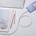 Kabel przewód Dynamic Series USB-C - USB-C 100W 1m - biały