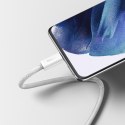 Kabel przewód Dynamic Series USB-C - USB-C 100W 1m - biały