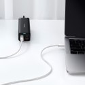 Kabel przewód Dynamic Series USB-C - USB-C 100W 1m - biały