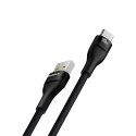 Kabel przewód Flash 2 USB-A - USB-C 100W 2m - czarny