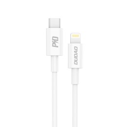 Kabel przewód L6X USB-C - iPhone Lightning PD 20W 1m - biały