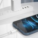 Kabel przewód L6X USB-C - iPhone Lightning PD 20W 1m - biały