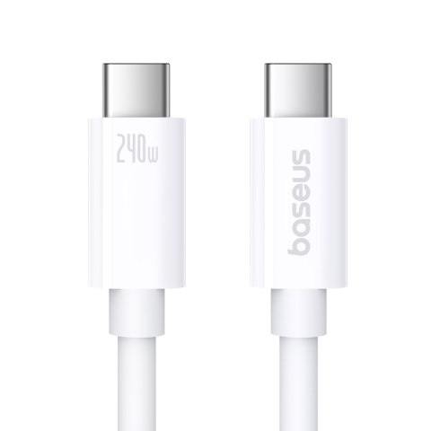 Kabel przewód Superior 2 USB-C - USB-C USB4 240W 1.8m - biały