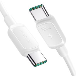 Kabel przewód Multi-Color Series A14 USB-C - USB-C 100W 1.2 m - biały