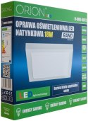 ORION PANEL LED NATYNKOWY Z ZASILACZEM RAND 225*225 18W