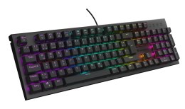 GENESIS Thor 303 klawiatura Gaming USB QWERTZ Niemiecki Czarny