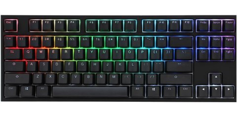 Ducky One 2 RGB TKL klawiatura Gaming USB Niemiecki Czarny