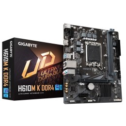 Gigabyte H610M K DDR4 1.0 płyta główna Intel H610 Express LGA 1700 micro ATX