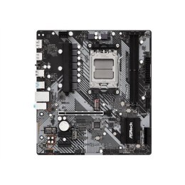 ASRock ASRock | B650M-H/M.2+ | Rodzina procesorów AMD | Gniazdo procesora AM5 | DDR5 | Obsługiwane interfejsy dysków twardych SATA, M.2