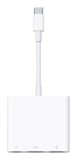 Apple MW5M3ZM/A huby i koncentratory USB Type-C Biały