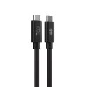 HYPER HyperDrive Next kabel USB USB4 Gen 3x2 1,2 m USB C Czarny