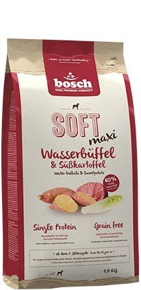 BOSCH SOFT MAXI Bawół Wodny Bataty - sucha karma dla psów - 12,5kg