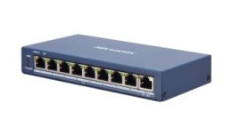 Hikvision DS-3E1309P-EI łącza sieciowe Zarządzany L2 Fast Ethernet (10/100) Obsługa PoE Szary