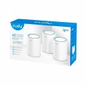 Cudy M1300 3-PACK siatkowy system wi-fi Dual-band (2.4 GHz/5 GHz) Wi-Fi 5 (802.11ac) Biały 1 Wewnętrzne