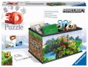 Puzzle 3D Szkatułka Minecraft 108 elementów