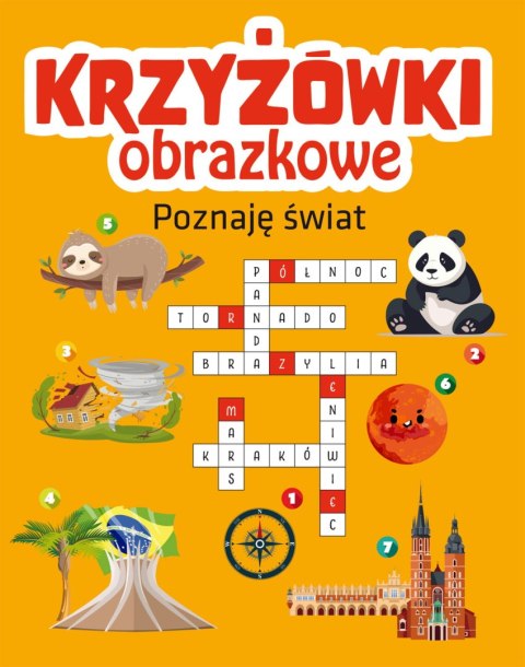 Krzyżówki obrazkowe. Poznaję świat