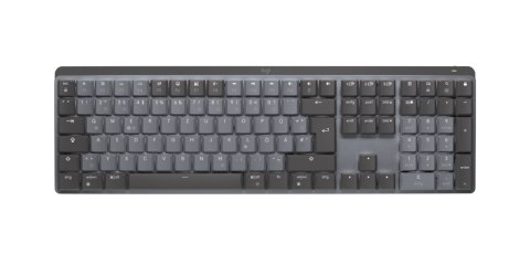 Logitech MX Mechanical klawiatura Biuro RF Wireless + Bluetooth QWERTZ Niemiecki Grafitowy, Szary