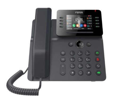 Fanvil V64 telefon VoIP Czarny 12 linii LCD Wi-Fi