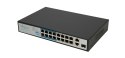 Extralink VIRTUS V3 Switch PoE 16x 100Mb/s PoE/PoE+