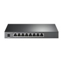 TP-Link TL-SG2008 Zarządzany L2 Gigabit Ethernet (10/100/1000) Czarny