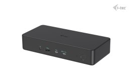 I-tec CADUAL4KDOCKPD2 stacja dokująca Przewodowa USB 3.2 Gen 1 (3.1 Gen 1) Type-C Czarny