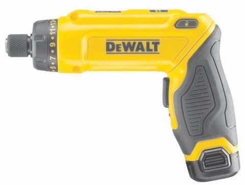 DEWALT WKRĘTAK AKUMULATOROWY 7.2V 2*1.0AH