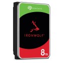 Dysk HDD Seagate IronWolf ST8000VN004 (8 TB ; 3.5"; 256 MB; 7200 obr/min)