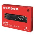 ADATA ADATA | XPG Gammix S70 BLADE | 2000 GB | Dysk SSD w formacie M.2 2280 | Interfejs PCIe Gen4x4 | Prędkość odczytu 7400 MB/s | Prę